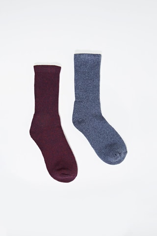 2 pares de meias - Azul