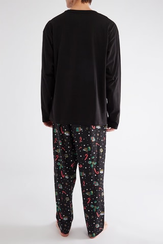 Pijama Rick e Morty - Preto