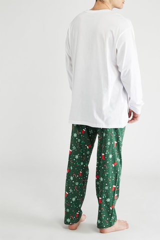 Pijama Rick e Morty - Branco e verde