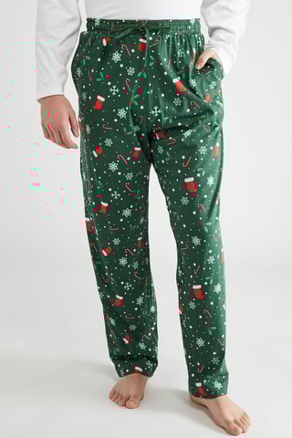 Pijama Rick e Morty - Branco e verde