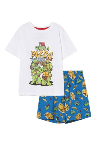 Pijama Tartarugas Ninja Branco