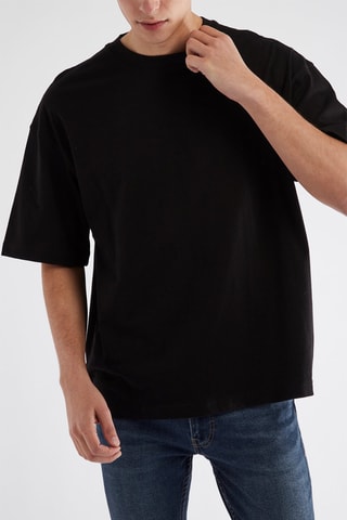 T-shirt oversize - Preto