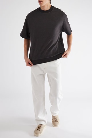 T-shirt oversize - Preto
