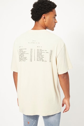 T-shirt oversize - Cru