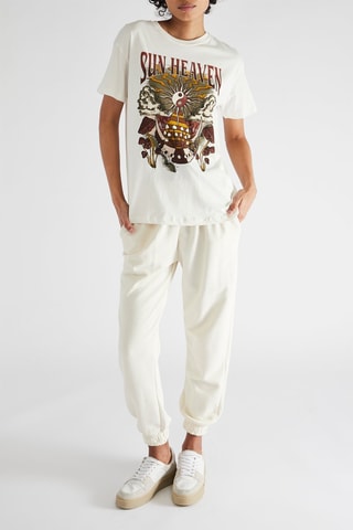 T-shirt oversize - Branco