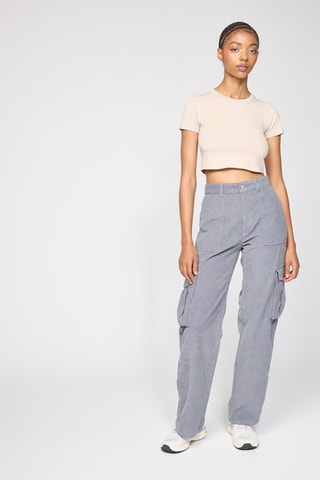 T-shirt court - Beige