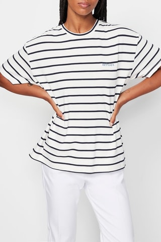 T-shirt - Branco e preto