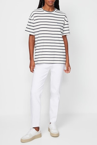 T-shirt - Branco e preto