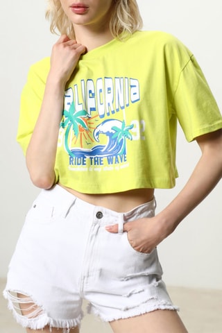 T-shirt Vert citron