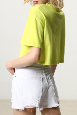 T-shirt Vert citron