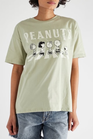 T-shirt Snoopy e os amigos - Verde