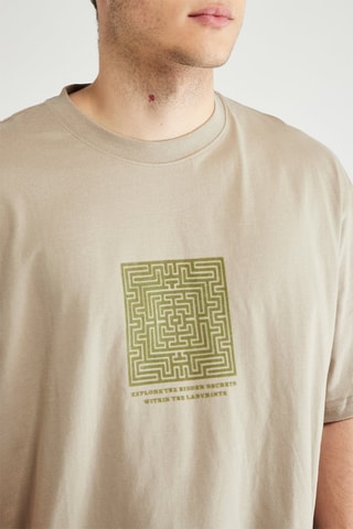 T-shirt - Caqui