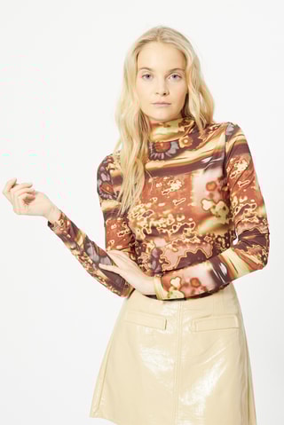 T-shirt - Marron foncé
