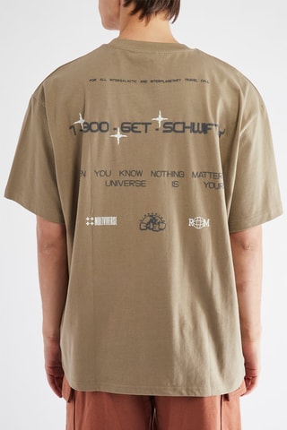 T-shirt Rick e Morty - Caqui