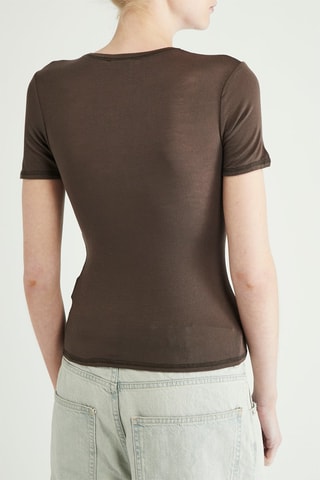 T-shirt - Castanho