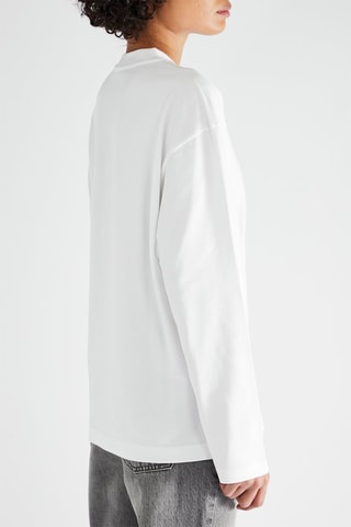 T-shirt oversize - Blanc