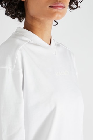 T-shirt oversize - Blanc
