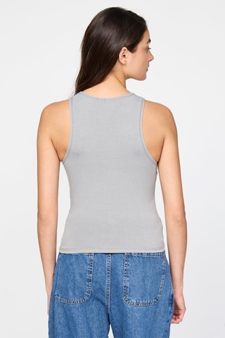 Camisola de alças - Cinzento