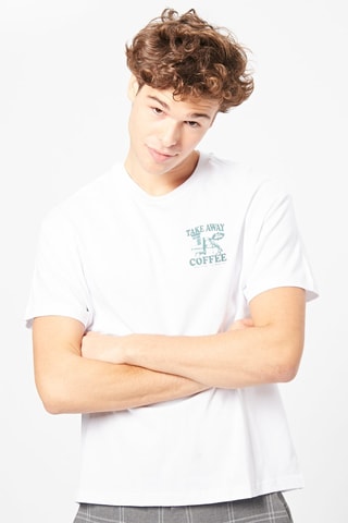 T-shirt - Branco e verde