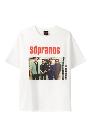 T-shirt The Sopranos - Branco