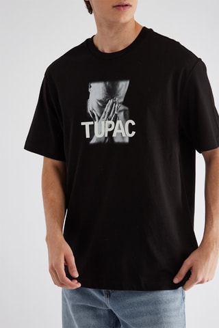 T-shirt oversize - Preto
