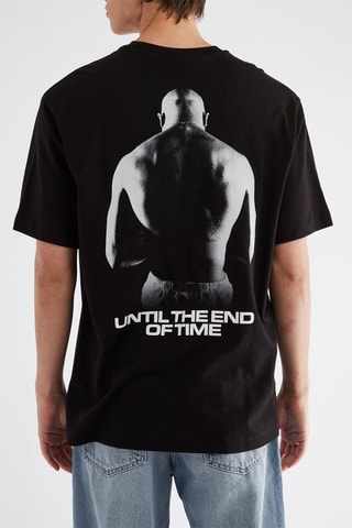 T-shirt oversize - Preto