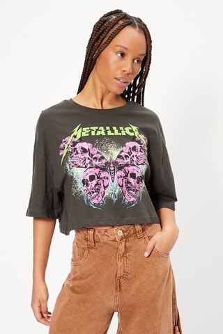 T-shirt Metallica Preto
