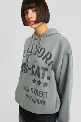 Sweat à capuche - Kaki