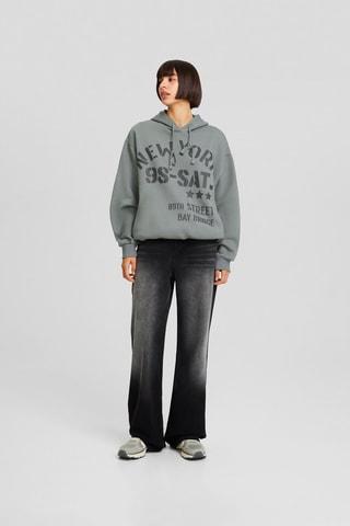 Sweat à capuche - Kaki
