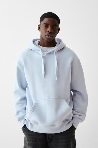 Sweat com capuz - Azul