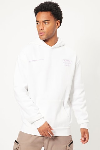 Sweat com capuz - Branco