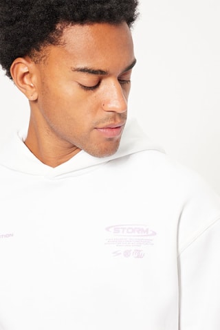 Sweat com capuz - Branco