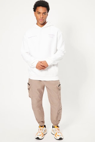 Sweat com capuz - Branco