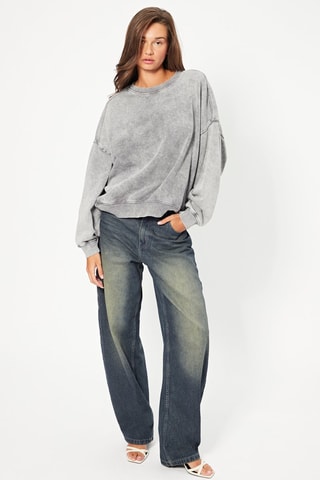 Sweat oversize - Gris