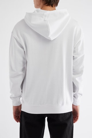 Sweat com capuz - Branco
