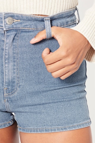 Short en jean - Bleu