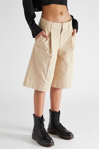 Bermuda oversize - Beige