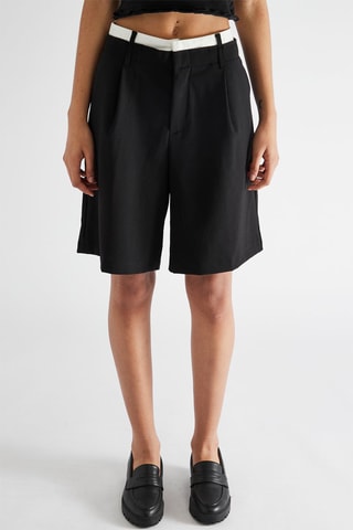 Bermuda oversize - Noir