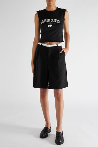 Bermuda oversize - Noir
