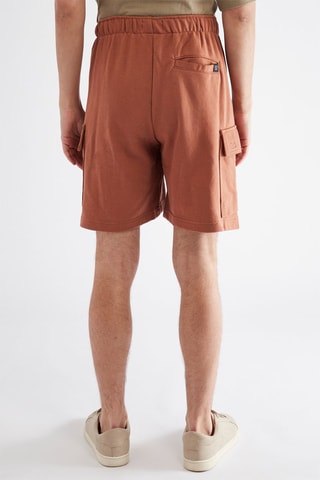 Bermudas - Vermelho-tijolo