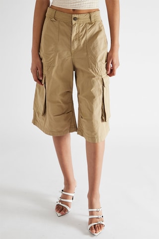 Bermudas oversize - Bege