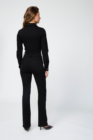 Combinaison en jean - Noir