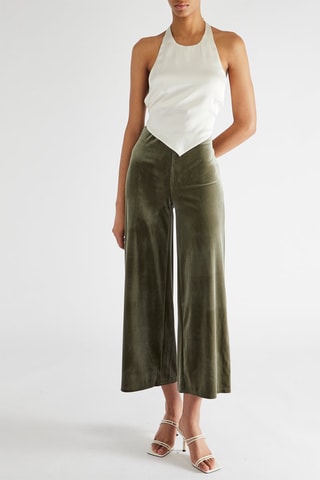 Calças culotte - Verde
