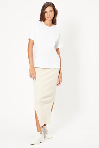 Saia midi - Branco