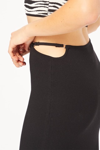 Saia midi - Preto