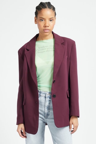 Blazer Bordô