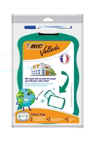 Ardoise Velleda® 20 x 31 cm  -  Vert