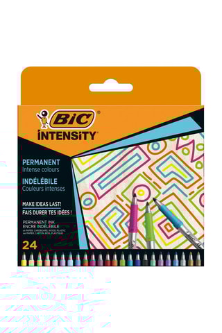 24 marqueurs permanents Marking® Intensity - 24 encres