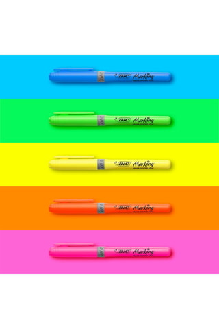 12 surligneurs Hightligher Grip Collection - 11 encres