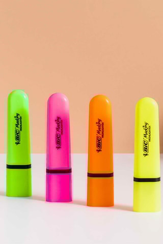 12 surligneurs Marking Flat 
Vert fluo